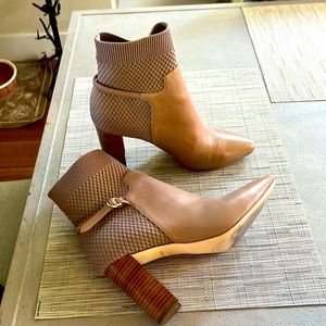 Cole Haan pull on booties